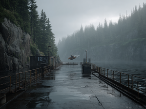 Secondary dock angle and flood behavior