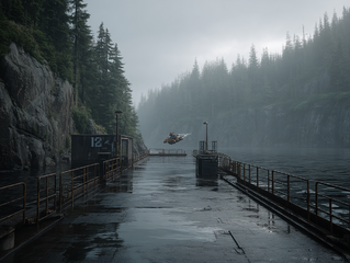 Secondary dock angle and flood behavior